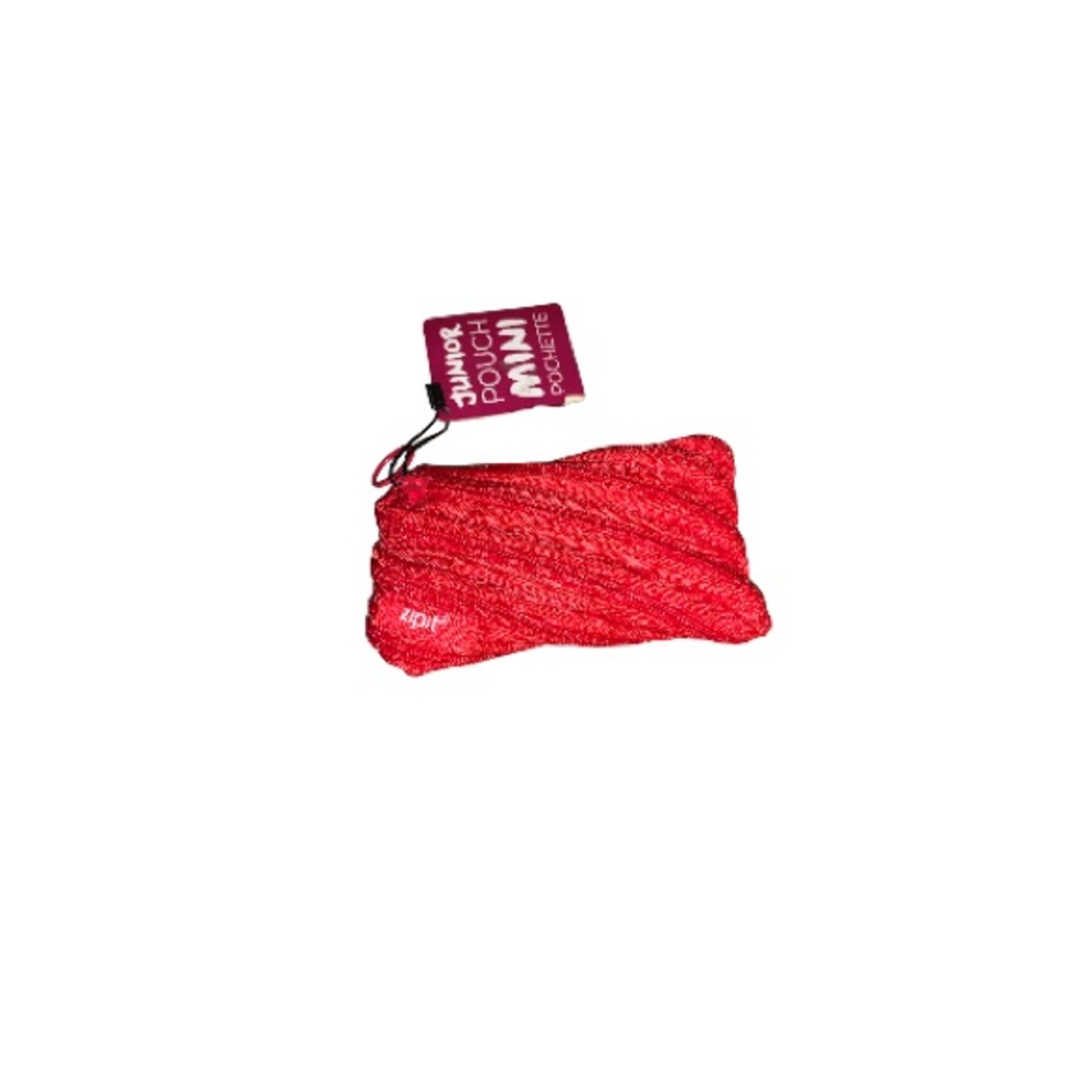 🆕 Zipit “Junior Pouch” Red Storage Pouch